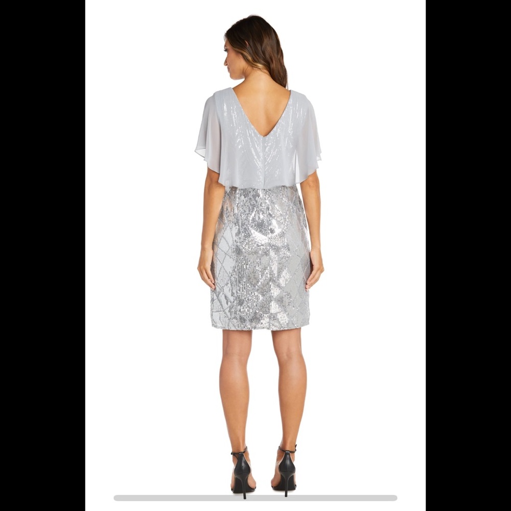 R&M Richards Silver Dress - Picture 5 of 12